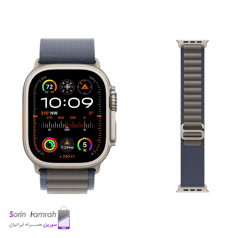 اپل واچ اولترا 2 (49mm) بدنه تیتانیوم